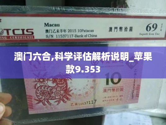澳门六合,科学评估解析说明_苹果款9.353
