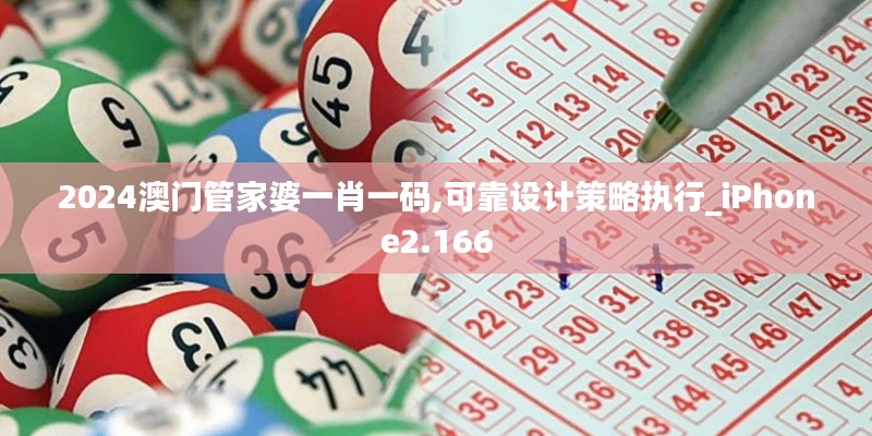 2024澳门管家婆一肖一码,可靠设计策略执行_iPhone2.166