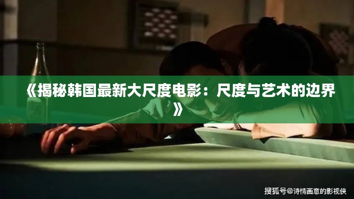 《揭秘韩国最新大尺度电影：尺度与艺术的边界》