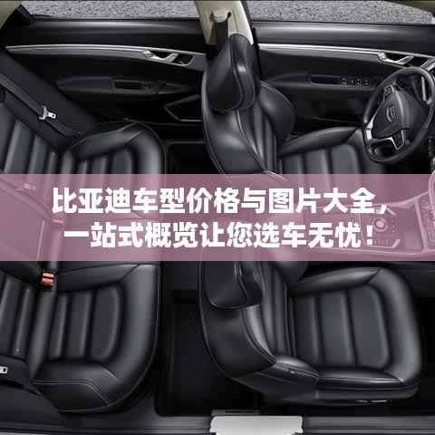 比亚迪车型价格与图片大全,一站式概览让您选车无忧!